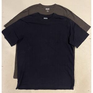 Duluth Trading T-Shirt Longtail T Long Sleeve‎ Size Large Work Wear Lot Of 2